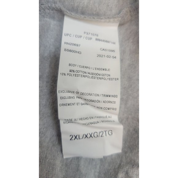 Men's Temp iQ Performance Cooling T-Shirt - Dickies Gray 2XL - Picture 6 of 9